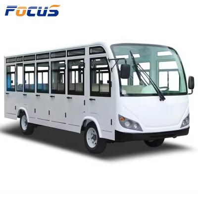 China Instock 11 Seater Electric Tour Car with 5000*1530*1900 Size and 14 Seating Capacity for sale