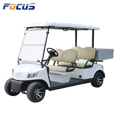 China Thickened Seats Generation Electric Golf Cart with 4 Seater and High Speed of 48km/H for sale