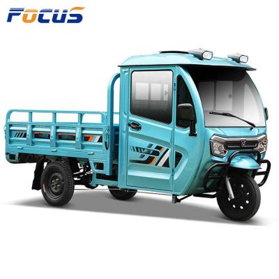 China Closed Cargo Diesel Tricycle with Cabin Enhanced Absorber and Euro 3 Emission Standard for sale