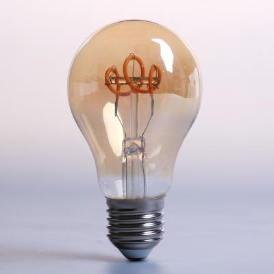 China INDOOR LIGHTING E27 B22 filament led bulb, led bulb 2W 4W, custom filament A60 E27 filament bulb with 2 years warranty for sale