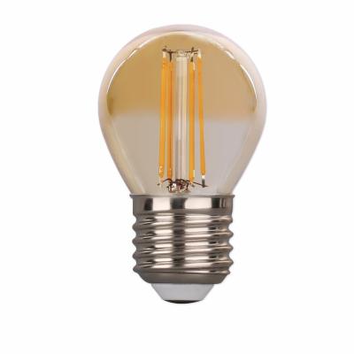 China Residential Hot Sales Globe Led Bulb G45 Dimmable , Filament G45 Led Filament Bulb 360 Degree Manufacturer In China for sale