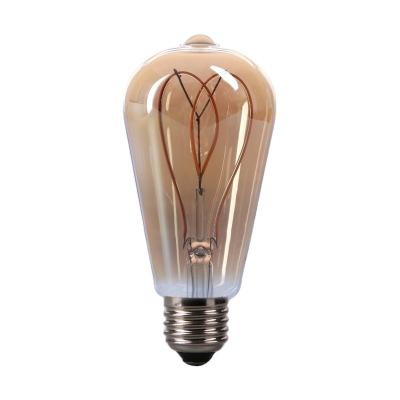 China Warehouse led decoration lamp ST25 ST26 ST38 ST48 ST58 ST64 sapphire or soft filament led bulb E27 for sale