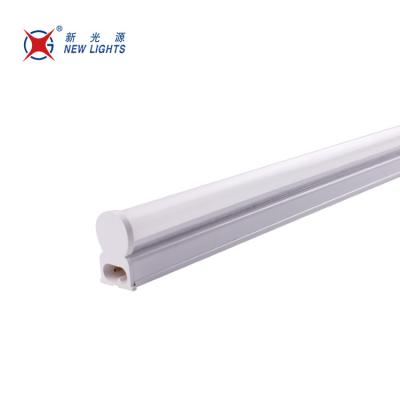 China Indoor Raw Material Led Tube Light Fixture PC Cover t5 Led Fixture IC Driver for sale