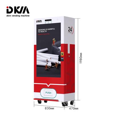 China SDK Dkmvending Tobacco Cigarette De Bolinha Custom Bar Maquinas 55 Inch Touch Screen Vending Machine for sale