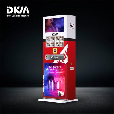 China SDK DKMVending Outdoor Wall Mounted Free Mini Disposable E Cigarettes Electronic POS Vending Machine for sale