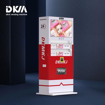 China SDK Dkmvending Popular Custom Touch Screen Hair Eyelash Cosmetics Beauty Vending Machine for sale