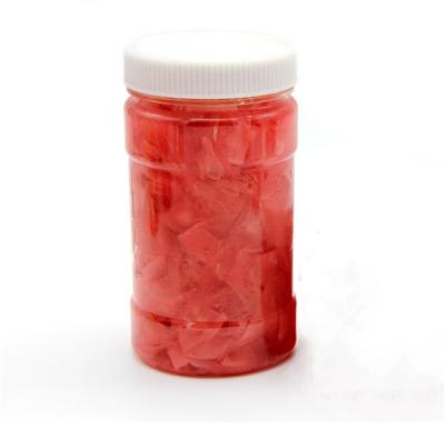 China Wholesale Plastic PRESERVED Bottles Good Quality Candy Peeled Slice Sushi Pink Ginger for sale