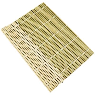 China Custom Made White Natural Sushi Bamboo Rolling Mat Eco - Friendly Sustainable Competitive Price for sale