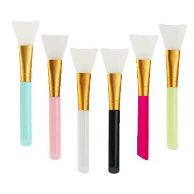 China Wholesale Free Sample Flat Brush Wholesale Free Sample Hot Selling Colorful Plastic Mask Private Label Brush for sale