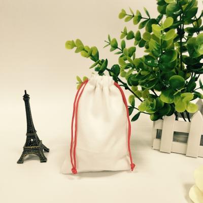 China Gift Candy Bags Wedding Party Favor Sack Cotton Gift Bags for sale