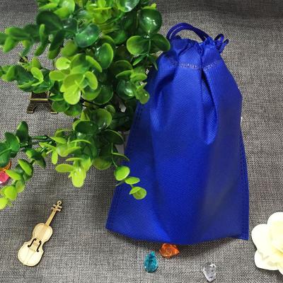 China Small disposable nonwoven drawstring bag for gifts for sale