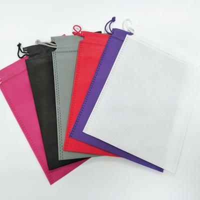 China 40*35cm disposable custom nonwoven drawstring bag for storage for sale