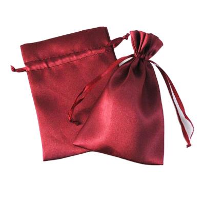 China Custom High Quality Satin Gift Bag For Gift Wrapping for sale