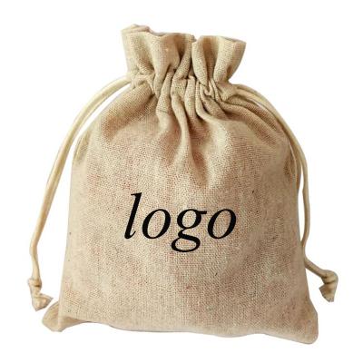 China Agriculture Custom Natural Color Pocket Burlap Sack for sale