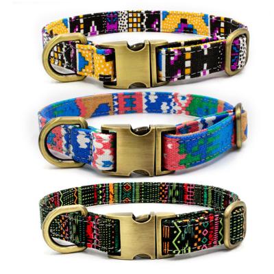 China Customized Dog Chip and Tick Collar Dog Training Designer Customized Dog Collars for sale