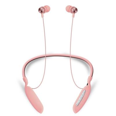 China Wholesale Stereo In-Ear Headphone In-Ear Headset Wireless Earplugs Neck-Mounted Wireless Headset for sale