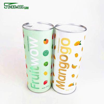 China Factory Outlet Recyclable Materials Recyclable Dried Fruit Paper Packaging Box Nuts Tube Packaging for sale