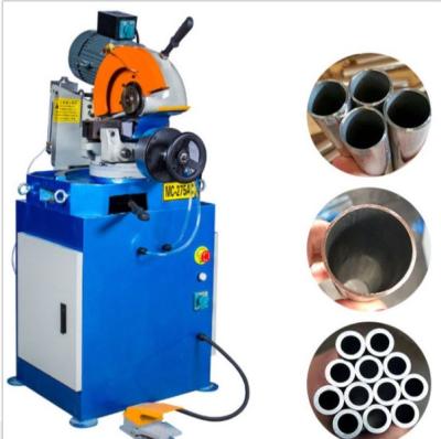 China MC-275B Table Circular Saw Machine Pneumatic Pipe Cold Band Saw Cutting Machine for sale