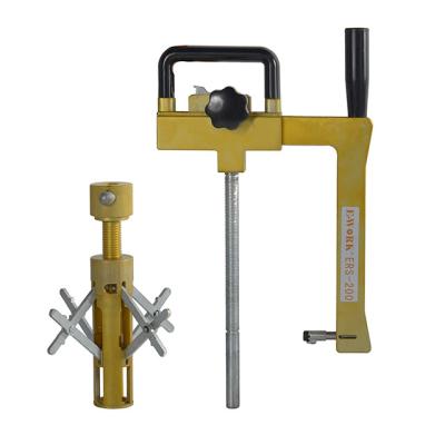 中国 Rotating poly eletrofushinon hdpe pipe scraper layer peeling machine tool 販売のため