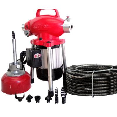 China Electric Sewer Drainage Dredge Pipeline Cleaning Machine Tool for sale