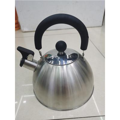 China KAISA VILLA Factory Large Capacity 2.5L Pot Hot Water Tea Kettle Stainless Steel Sustainable Whistling Kettle for sale