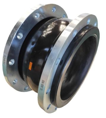 China Epdm Nbr Single Sphere Flange Rubber Expansion Joint For Pipe / Rubber Flexible Joint Flange Type for sale