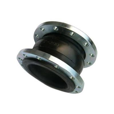 China Carbon Steel Flanged Single Sphere Expansion Joint OEM Flexible Rubber Compensator for sale