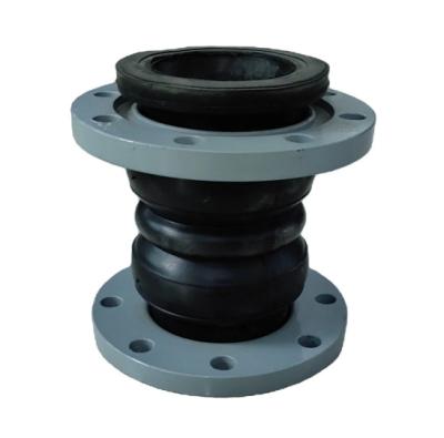 China Dn450 Ball Connector Epdm Double Arch Expansion Joint Bellow Flexible Expansion Rubber Joint Te koop