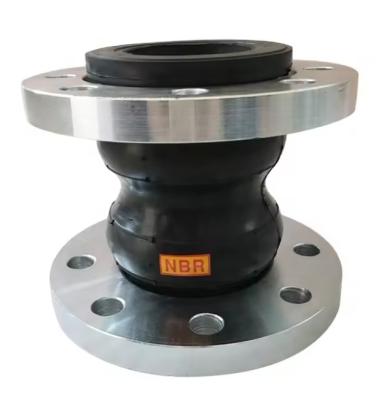 China Asme Corrosion Resistant Design Double Sphere Rubber Expansion Joint Dn32 Pressure Ring Plumbing Material for sale