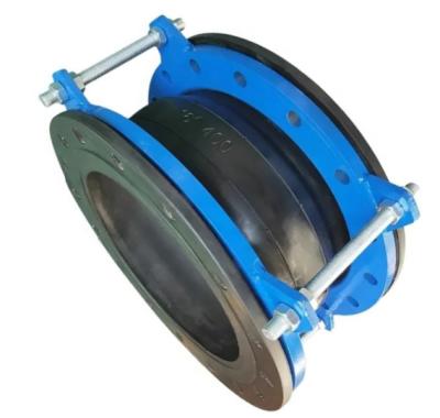 China DIN Standard PN16 Dn400 End Face Fully Sealed Rubber Expansion Joint Expans Rubber Expansion Joint for sale