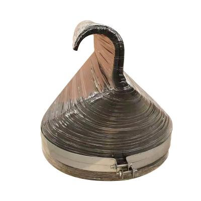 China 4 Inch Pn16 Stainless Steel Clamp EPDM Duckbill Flexible Check Valve for sale