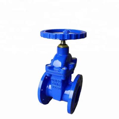 China 3 Inch PN16 Manual Cast Iron Water Pressure Reducing Resilient Seated Gate Valve for sale