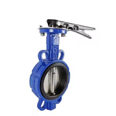 Китай DN250 ANSI 150LB Стандартный тип зажима Butterfly Valve Литая стальная ручка продается