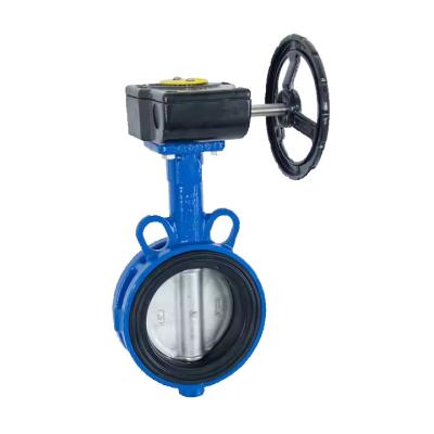 Cina ANSI 150LB Soft Seal Turbine Butterfly Valve Corpo in ferro duttile in vendita