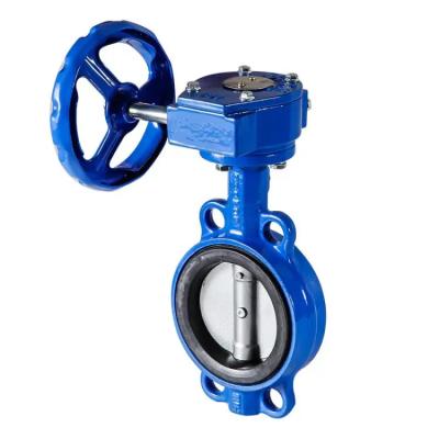 China 6 polegadas 150 mm Ductil Corpo de Ferro NBR Borracha Sleeve Gramp Center Line Butterfly Valve à venda