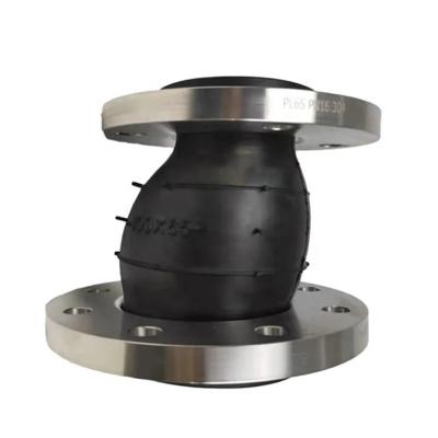 China DN65*100 L=180MM Eccentric Expansion Reducing Reducer Coupling Rubber Joint for sale