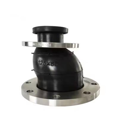 China JIS 5K Flange End Forged Steel Compensator Single Ball Flexible EPDM Expansion Eccentric Expansion Joint for sale