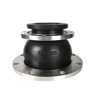 China DN200 PN16 Factory Concentric Reducer Ss304 Flange Rubber Expansion Joint Custom Large Diameter For Pipe for sale