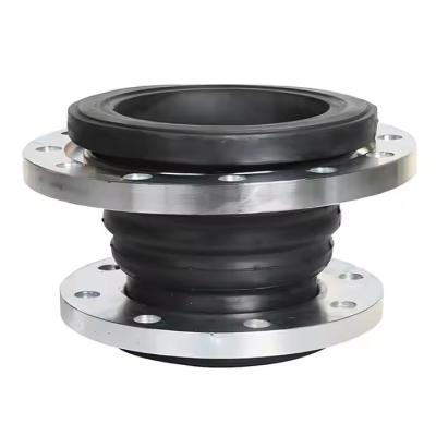 China Concentric Reducer BS 4504 Carbon Steel Flanged Rubber Bellows Epdm Flexible Rubber Expansion Joint for sale