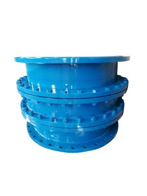 China DN600 PN16 carbon steel compensator flange metal D-type large deflection expansion joint for sale