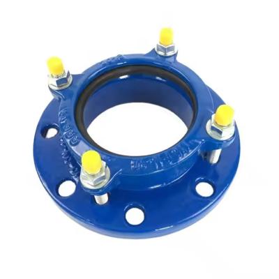 China Flexible Ductile Iron Flange Adapter ANSI PN16 General Purpose for sale