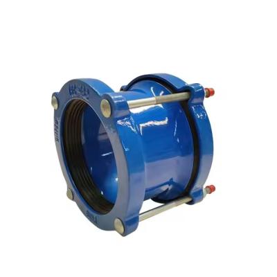 China Pvc Gibault Joint Ductile Iron Pipe Universal Flexible Dresser Couplings for sale