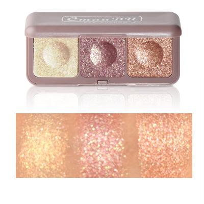 China CMAADU 3SYY Waterproof Cosmetics Grade Shimmer and Shine Diamond Eyeshadow for sale