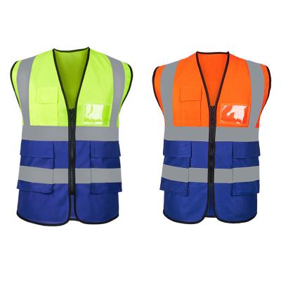 China High Visibility Hi Vis Safety Work Safety Clothing UGUARD Reflective Personal Construction Tape Jacket Vest Safety Clothing for sale