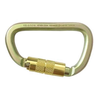 China Steel Manufacturer Supply High Quality Pull Release Rope Steel Safety Sliding Buckle for sale