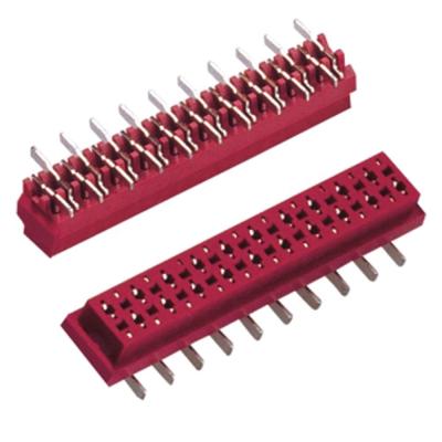 China Micro-MatchConnectors Flat Cable Factory Price Wire-To-Board Female Red IDC Interconnect 1.27mm With Latch for sale