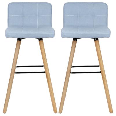 China Barstool 2019 New Design Square Round PU Leg Height Adjuster Push Up Bar Stool Anji Italian Beige High End Leather Chair for sale