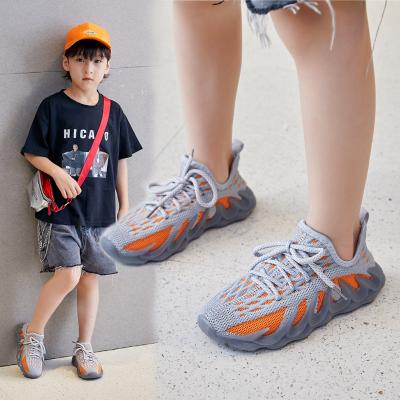 China 2021 New Boys Anti-slippery Coconut Shoes Breathable Mesh Shoes Trendy Brand Children's Shoes Mesh Children's Sneakers for sale