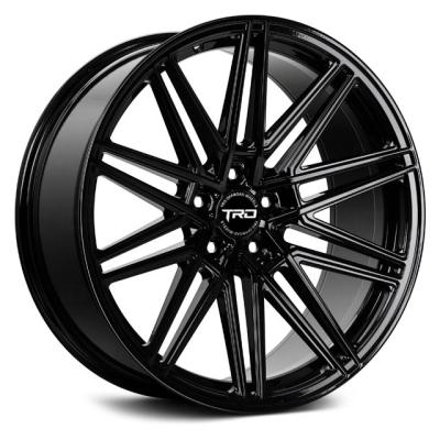 China Sports Type Black Alloy Forged Rim 18 19 20 22 Inch 5x114 Hole 5. 3 Alloy 5x112 Automotive Wheels for sale