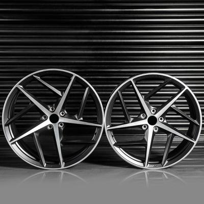 China Alloy Aluminum 2022 Year Popular Deep Lip Custom 5x114.3 Aluminum Forged Rim Wheels Passenger Car Wheel for sale